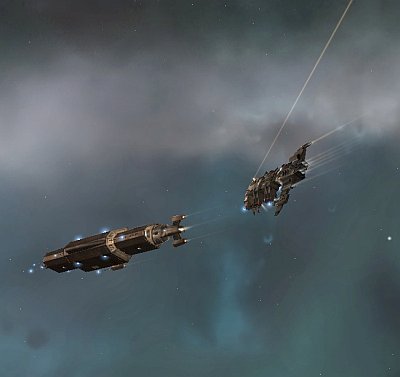 chased by a vengeful mining destroyer